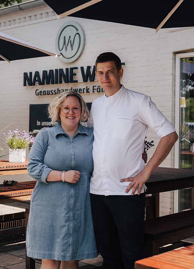 Laura und Ole Sondermann, Gastronomen auf der Insel Föhr